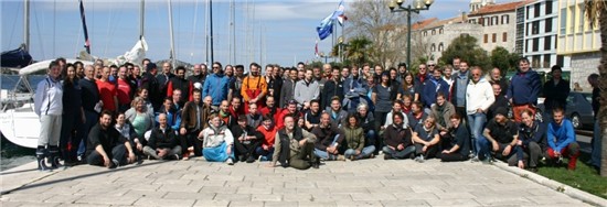 NCA Übungstörn 2015 Mole Sibenik